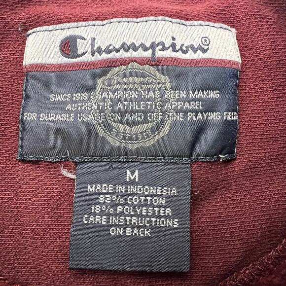 Champion Boston College reverse weave Crew Neck sweatshirt size Medium maroon￼ - Picture 3 of 7